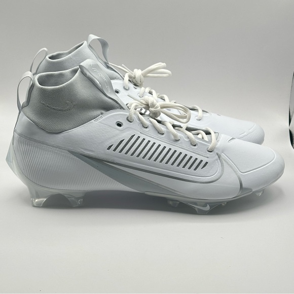 Size 16 Nike Vapor Edge Pro 360 2 Football White Platinum DA5456 100 Mens New - Picture 3 of 9